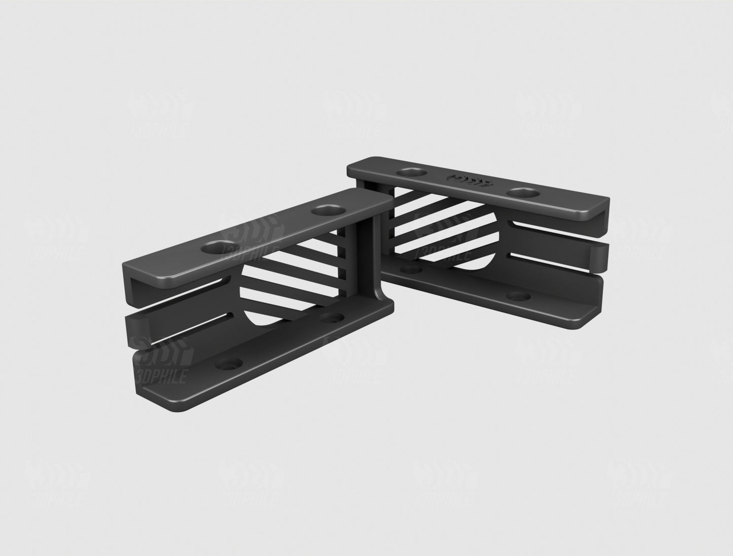 CalDigit TS5 dock under-desk mounting brackets