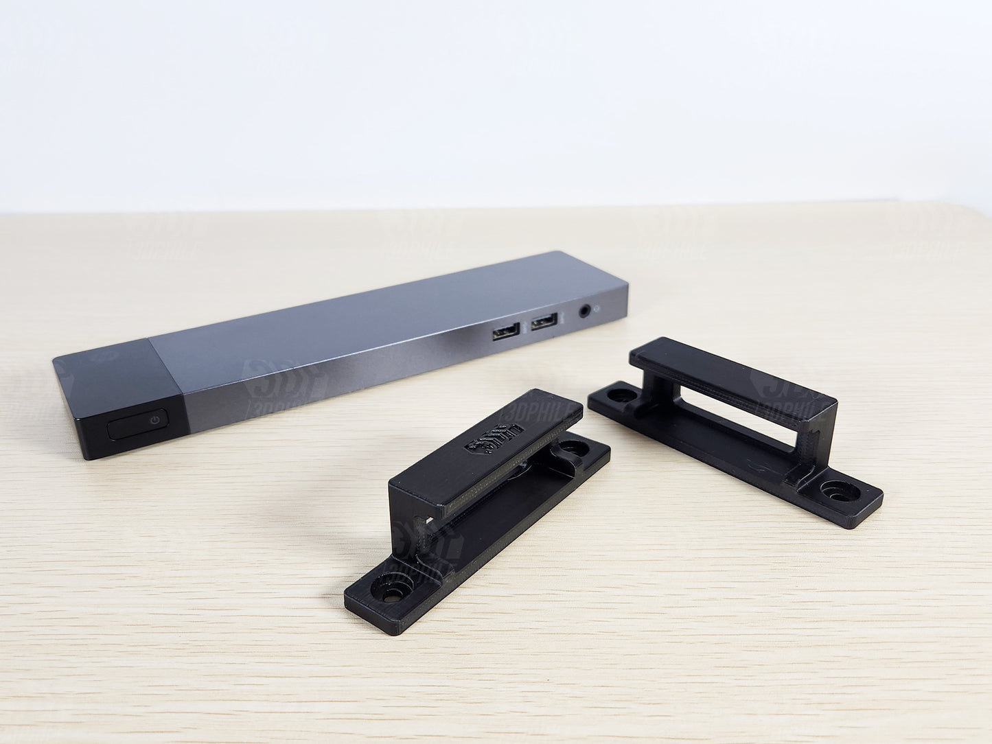 HP Elite Thunderbolt 3 dock under desk mount under-desk mounting brackets