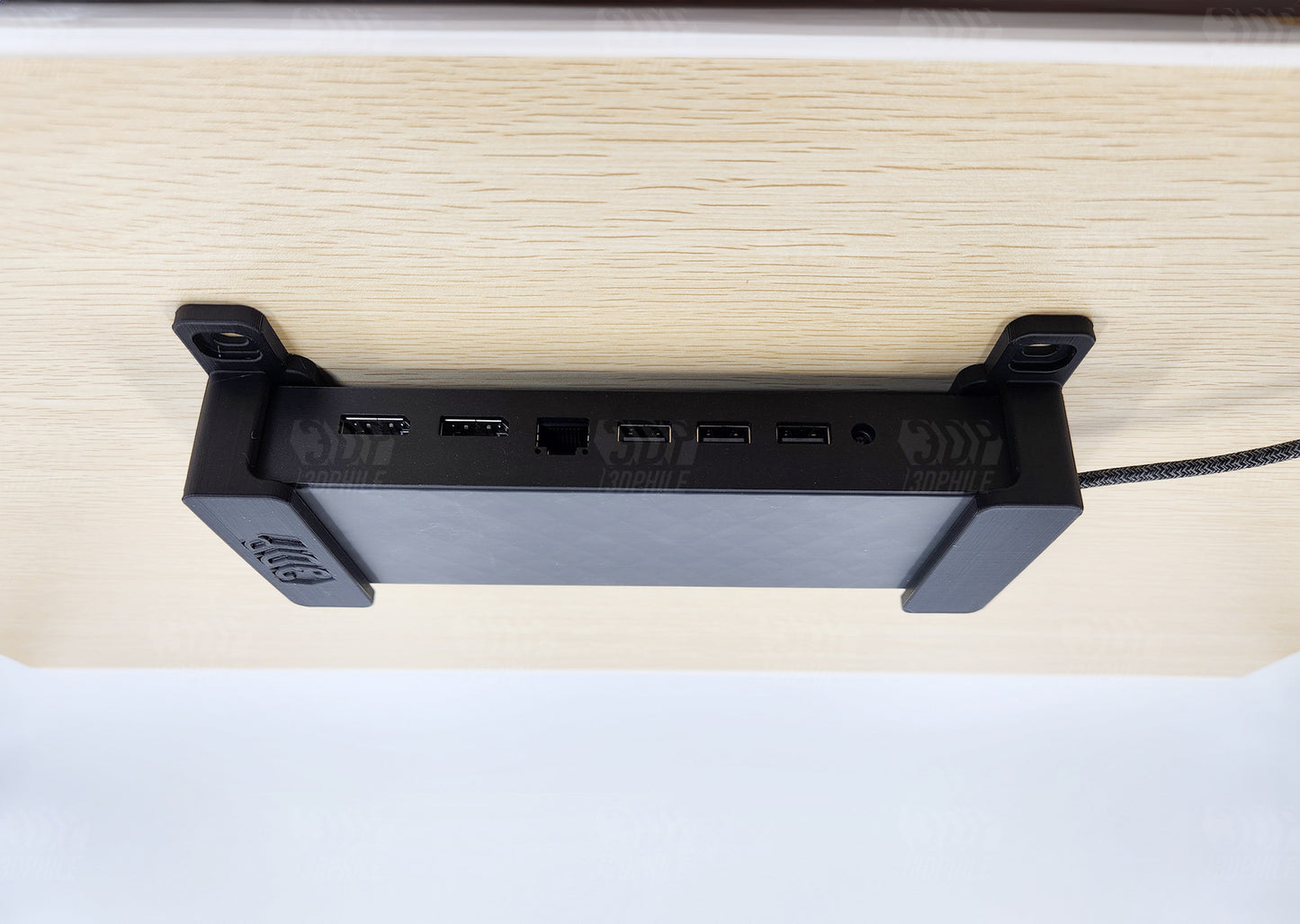 HP HSA-B005DS USB-C Universal dock mount under desk mount under-desk mounting brackets