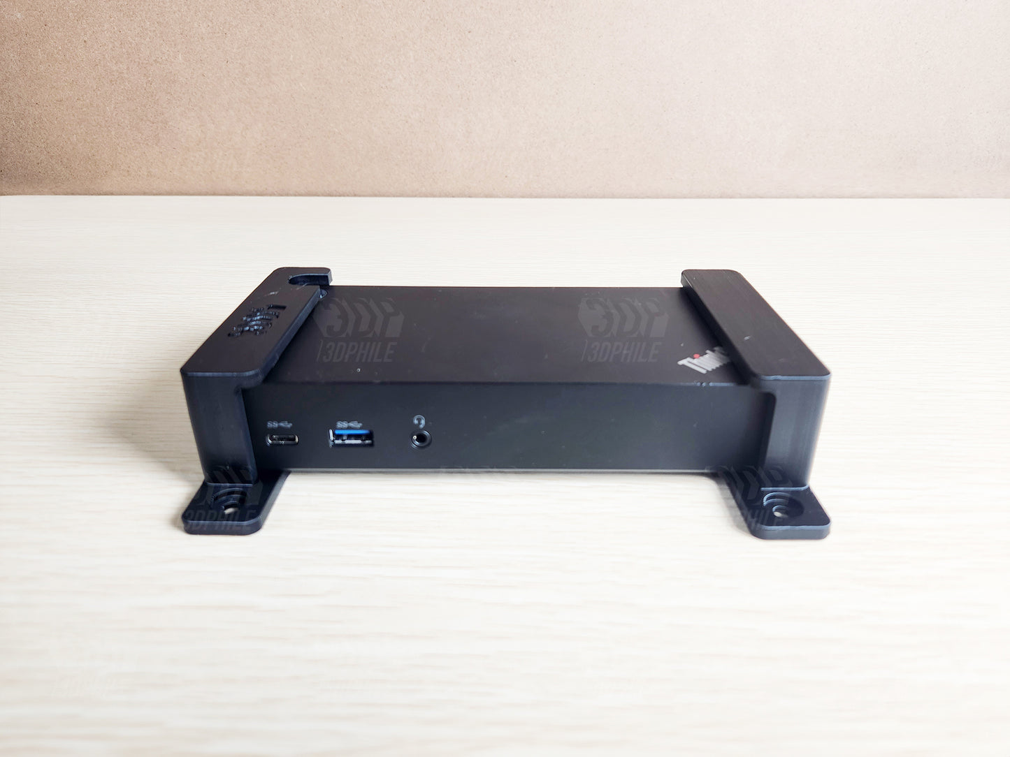 Lenovo DK1633 dock under-desk mounting brackets