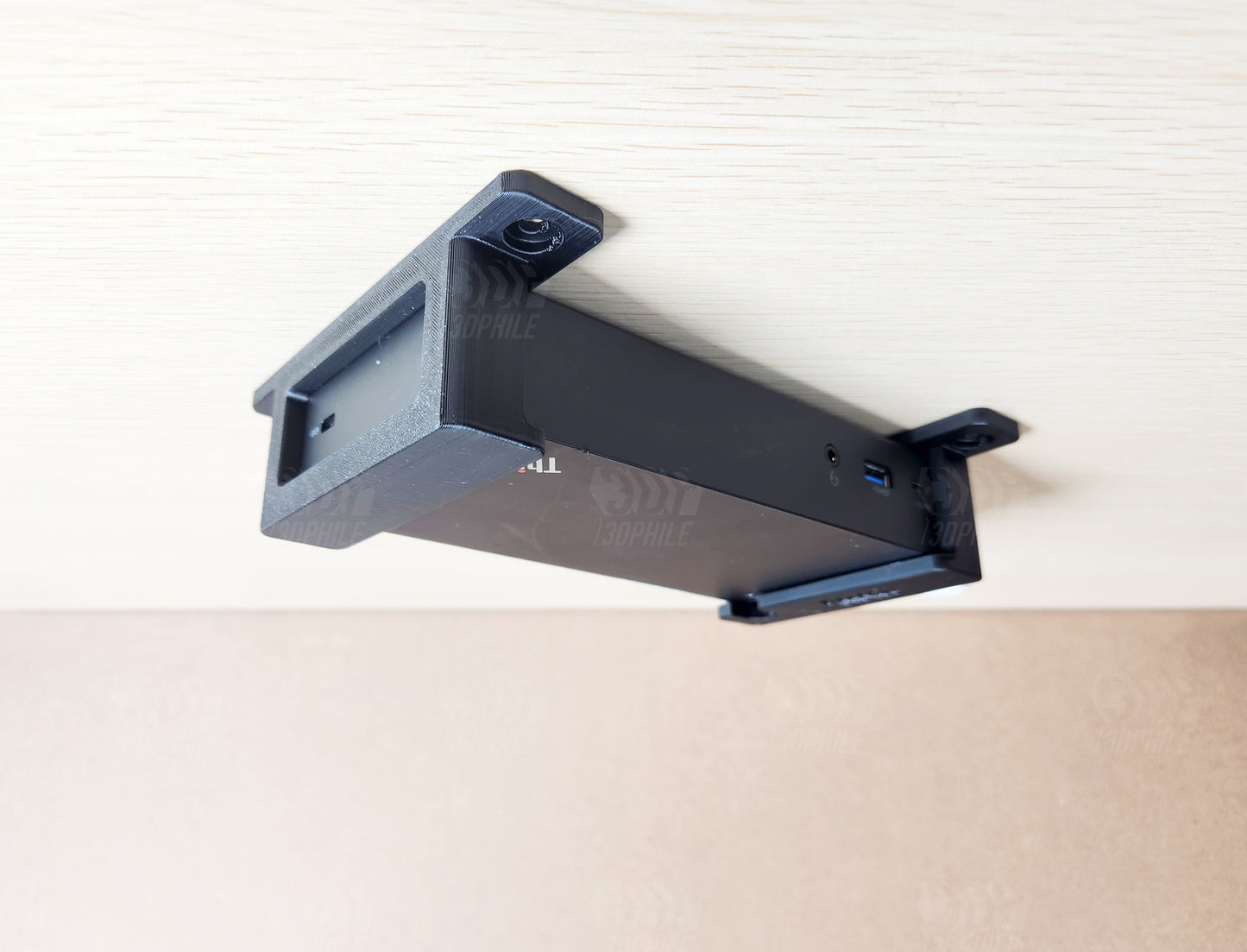 Lenovo DK1633 dock under-desk mounting brackets