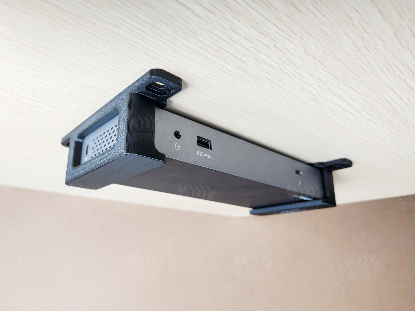 Startech TB3CDK2DP dock under-desk mounting brackets