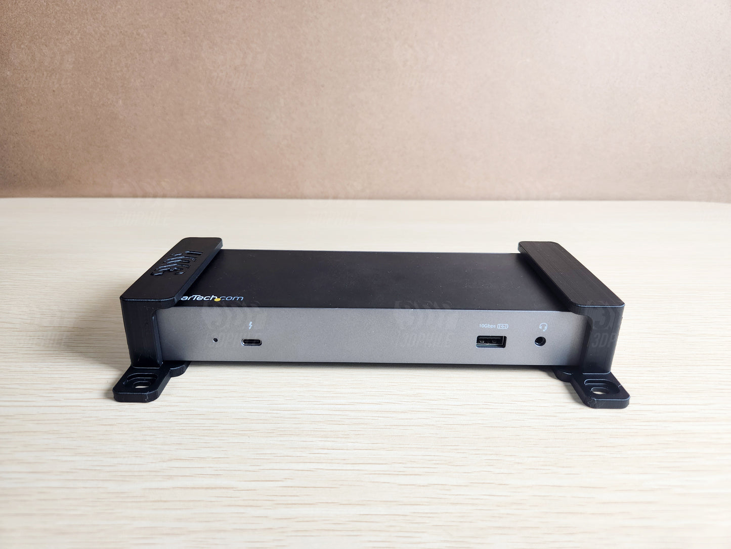 Startech TB3CDK2DP dock under-desk mounting brackets