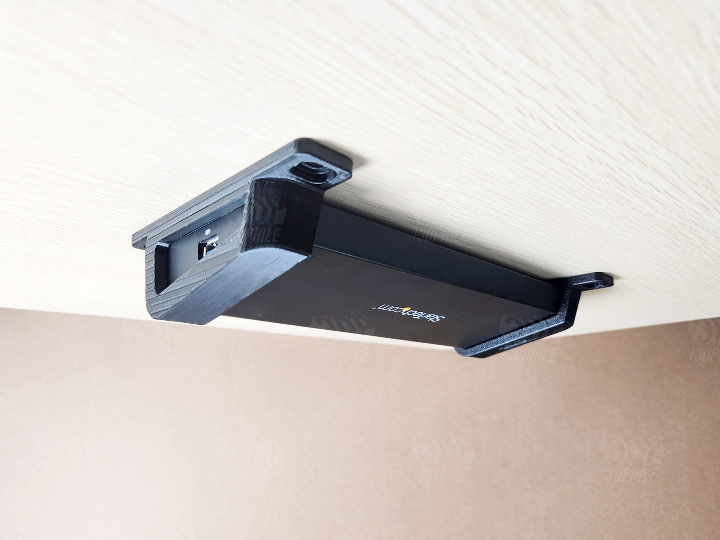 Startech USB3DOCKHDPC dock under-desk mounting brackets