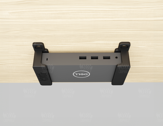 Dell D3100 dock under-desk mounting brackets