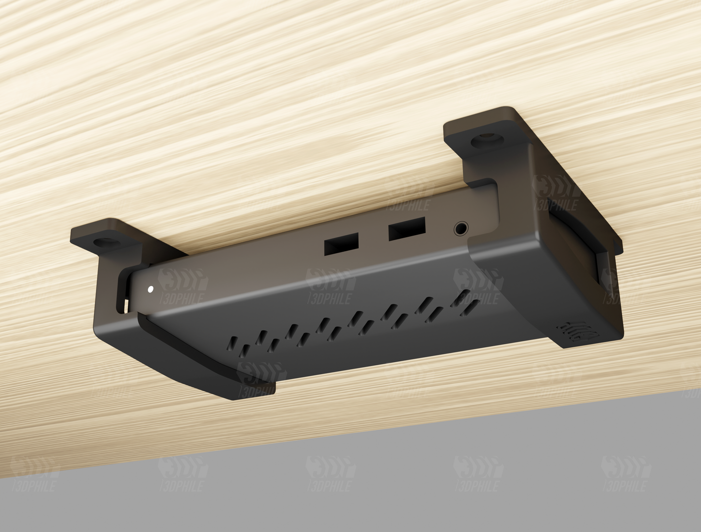 Plugable UD-6950Z dock under-desk mounting brackets