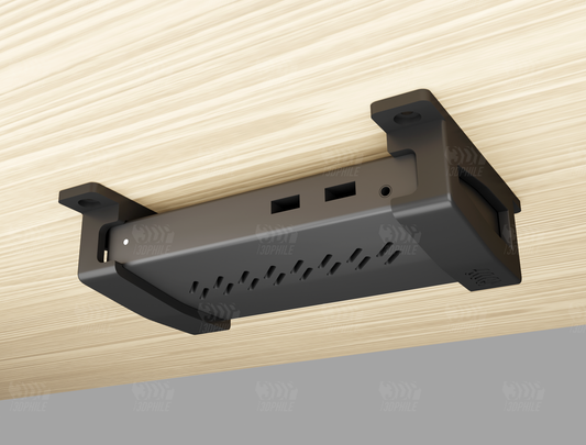 Plugable UD-6950Z dock under-desk mounting brackets