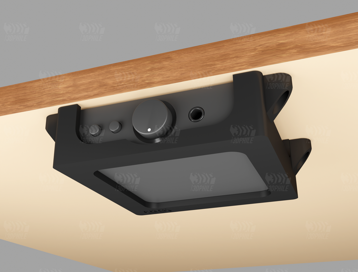 JDS Labs Atom Amp under-desk mounting brackets