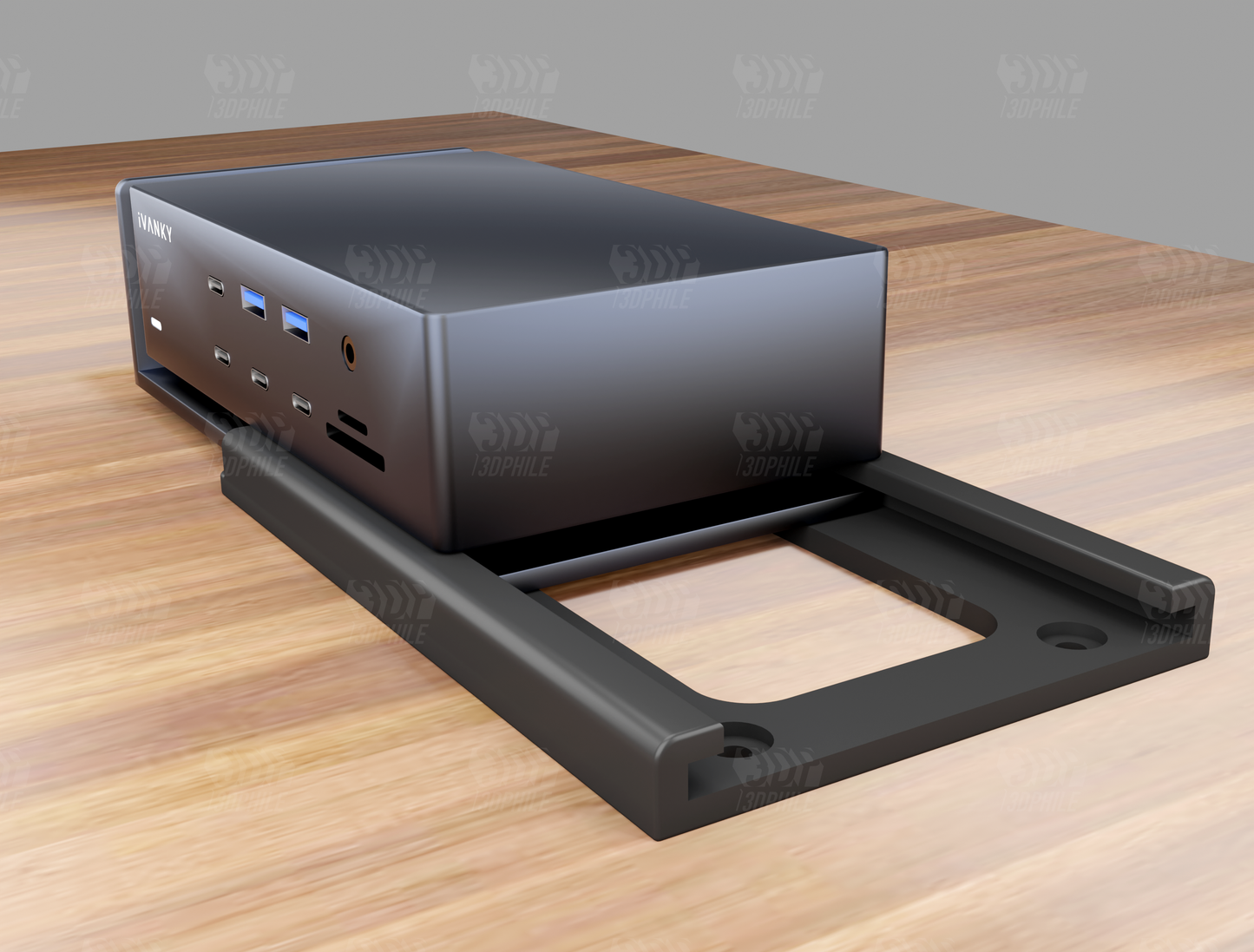 iVANKY Thunderbolt 4 dock mount iVANKY Docking Station Ultra 20-in-1 bracket rail