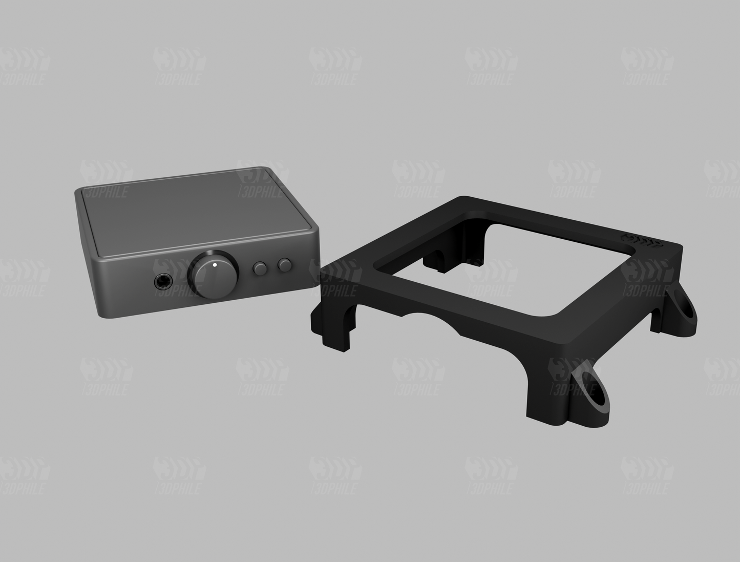 JDS Labs Atom Amp under-desk mounting brackets