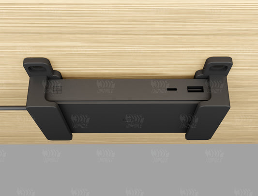 Microsoft Surface Thunderbolt 4 Dock under-desk mounting brackets