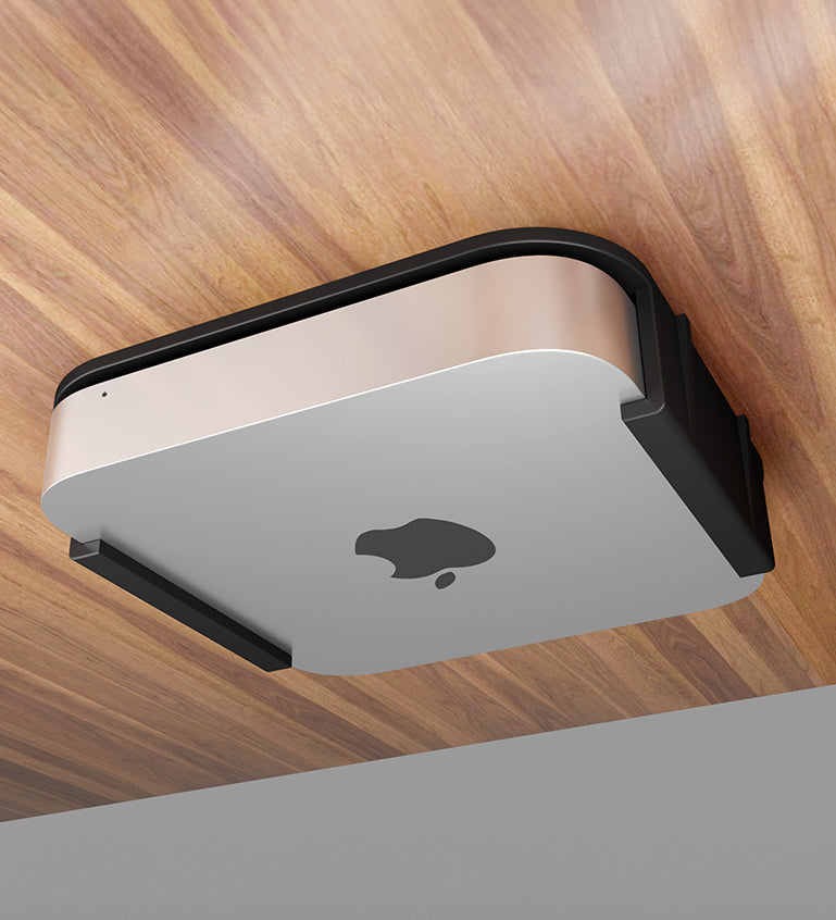 Apple mini under desk mounting bracket