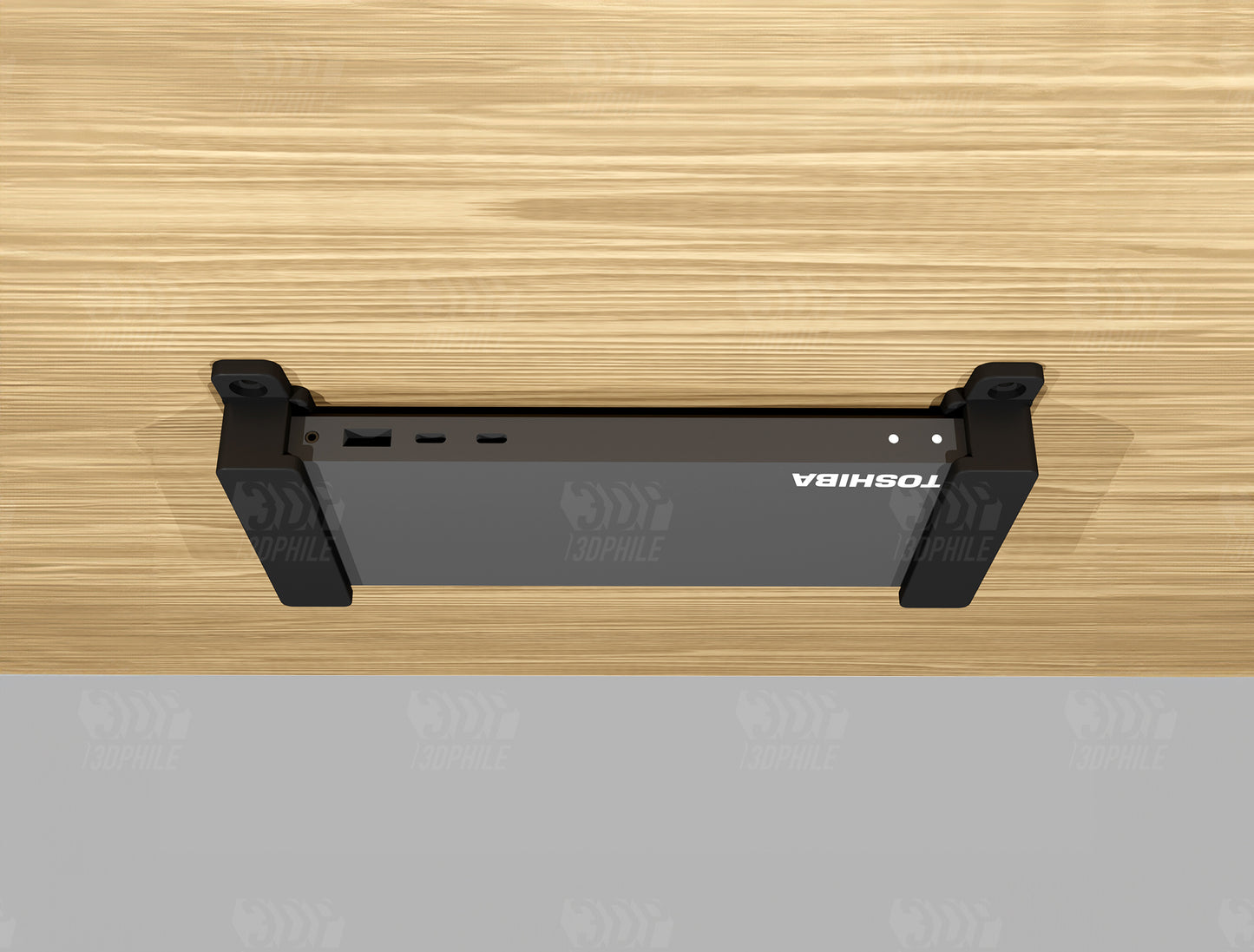 Toshiba PA5281U-1PRP Thunderbolt 3 dock under-desk mounting brackets