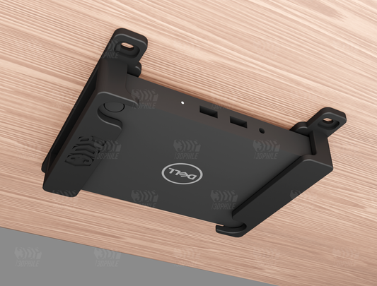 Dell WD15 dock under-desk mounting brackets