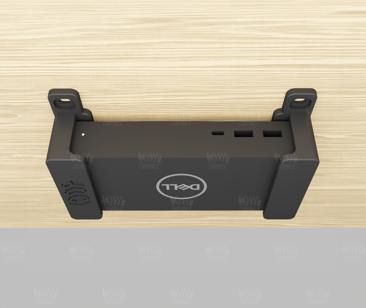 Dell UD22 dock under-desk mounting brackets