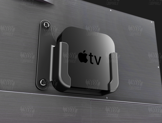 Apple TV back of TV VESA mount