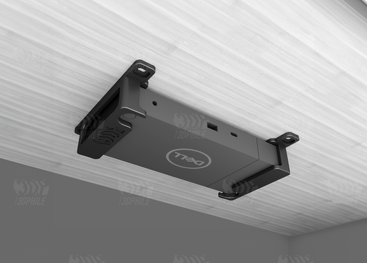 Dell WD19TB dock under-desk mounting brackets