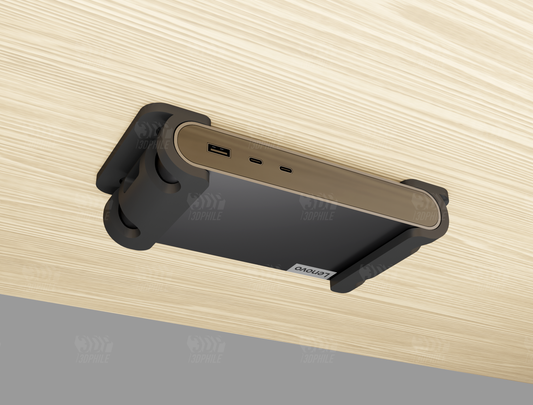 Lenovo USB-C Universal Business dock under-desk mounting brackets