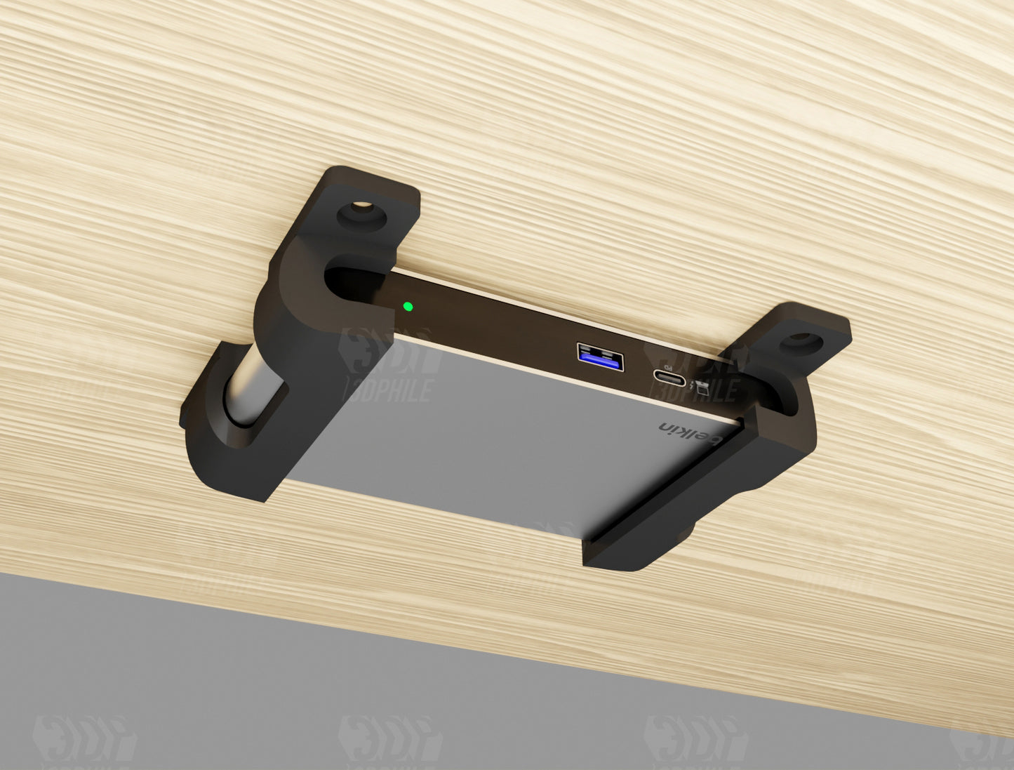 Belkin INCO13 Thunderbolt 4 dock under-desk mounting brackets