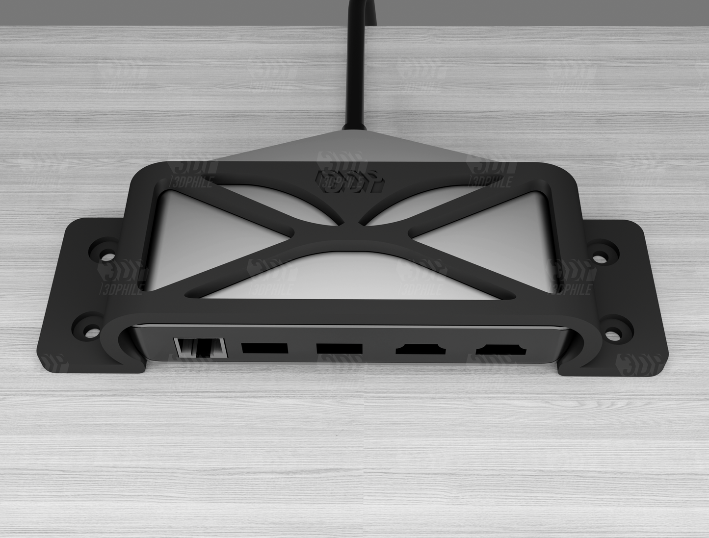 Belkin Thunderbolt 3 Mini HD dock under-desk mounting brackets