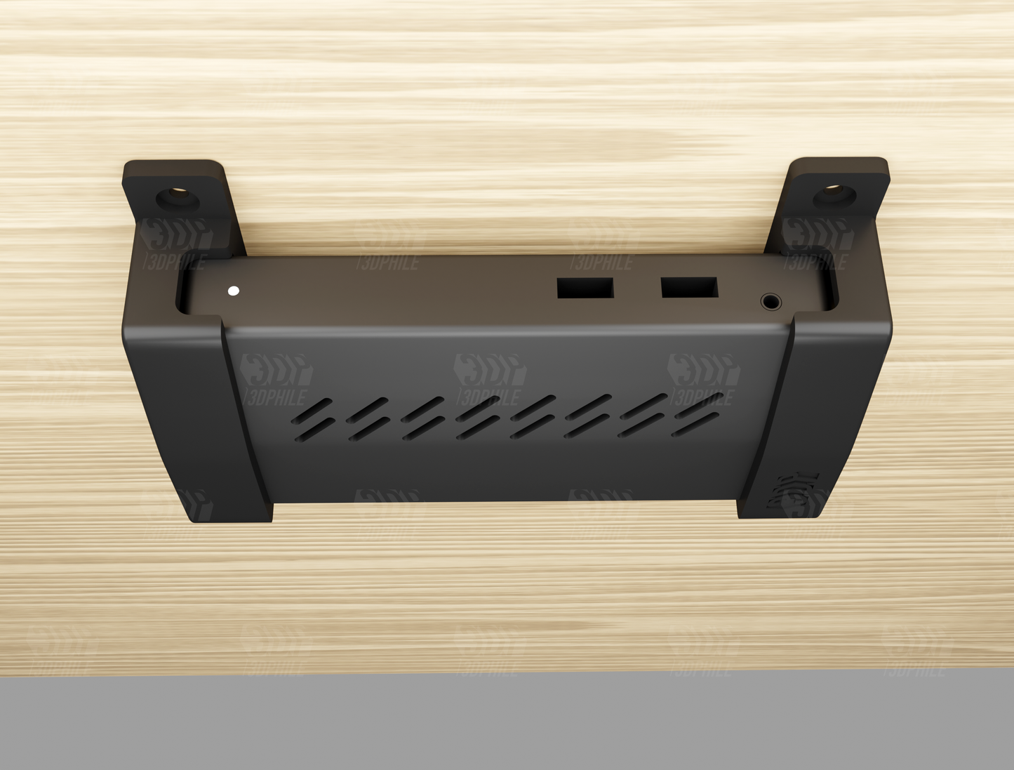 Plugable UD-6950Z dock under-desk mounting brackets