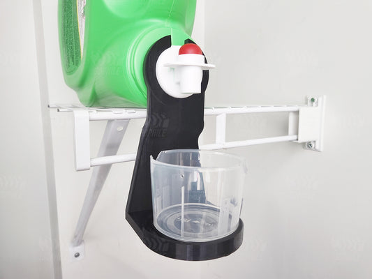 Laundry detergent drip tray platform