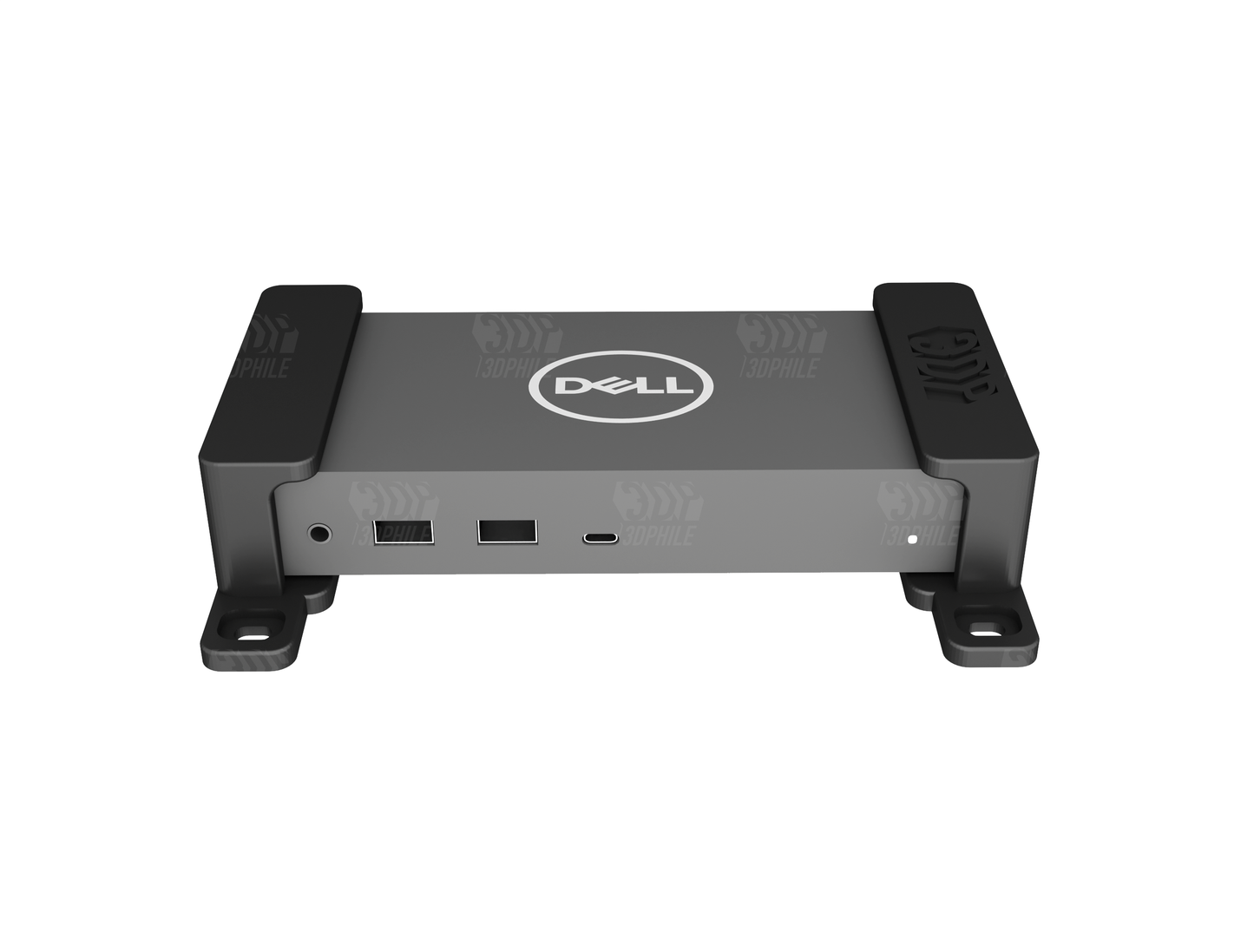 Dell D6000 dock under-desk mounting brackets