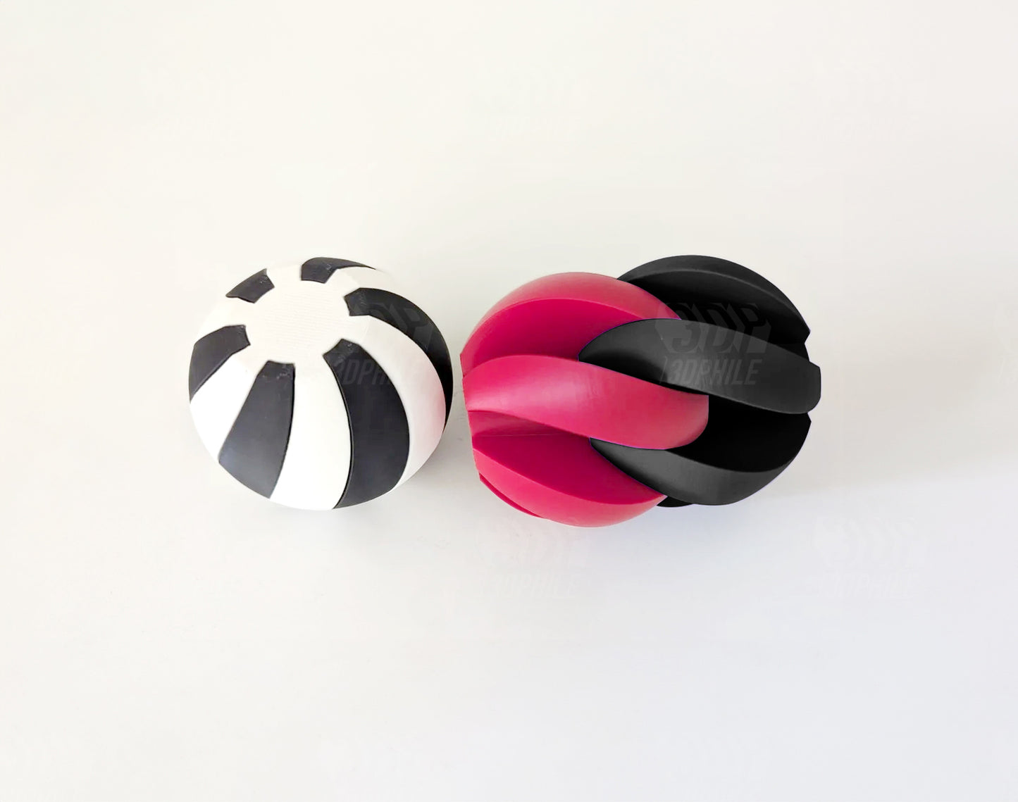 Spiral sphere fidget toy