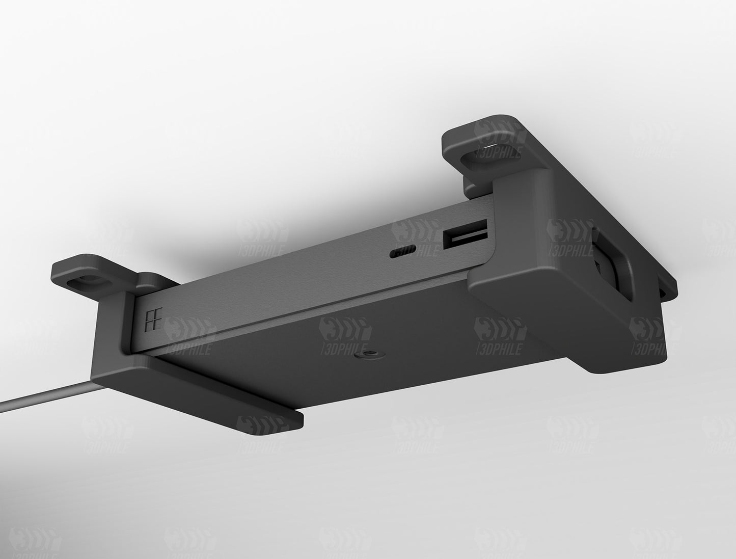 Microsoft Surface Thunderbolt 4 Dock under-desk mounting brackets