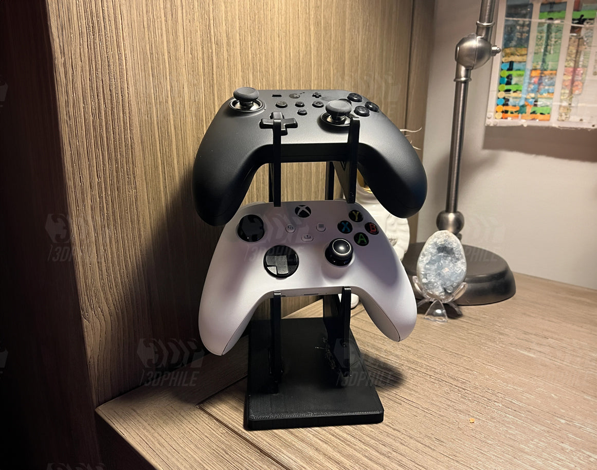 Universal gamepad stand for 2 controllers