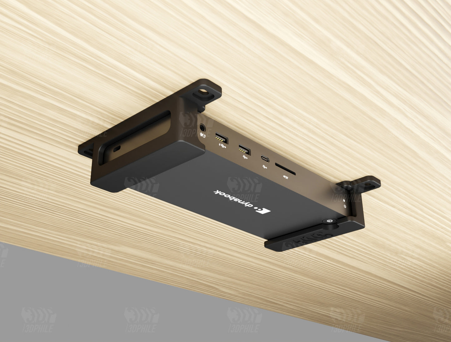 Dynabook PA5356U-1PRP USB-C dock under-desk mounting brackets Toshiba Dynabook dock mount