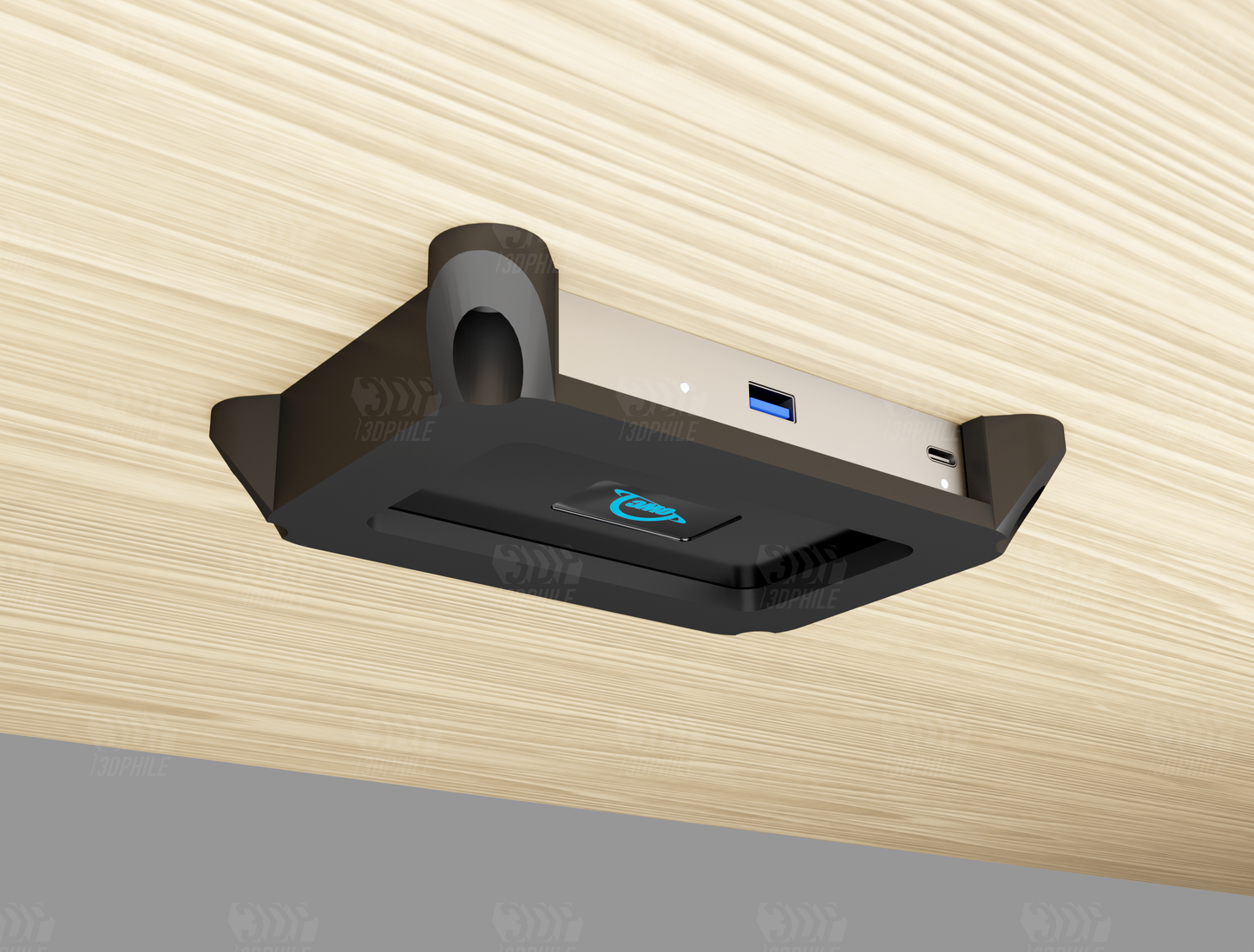 OWC Thunderbolt Hub dock under-desk mounting bracket