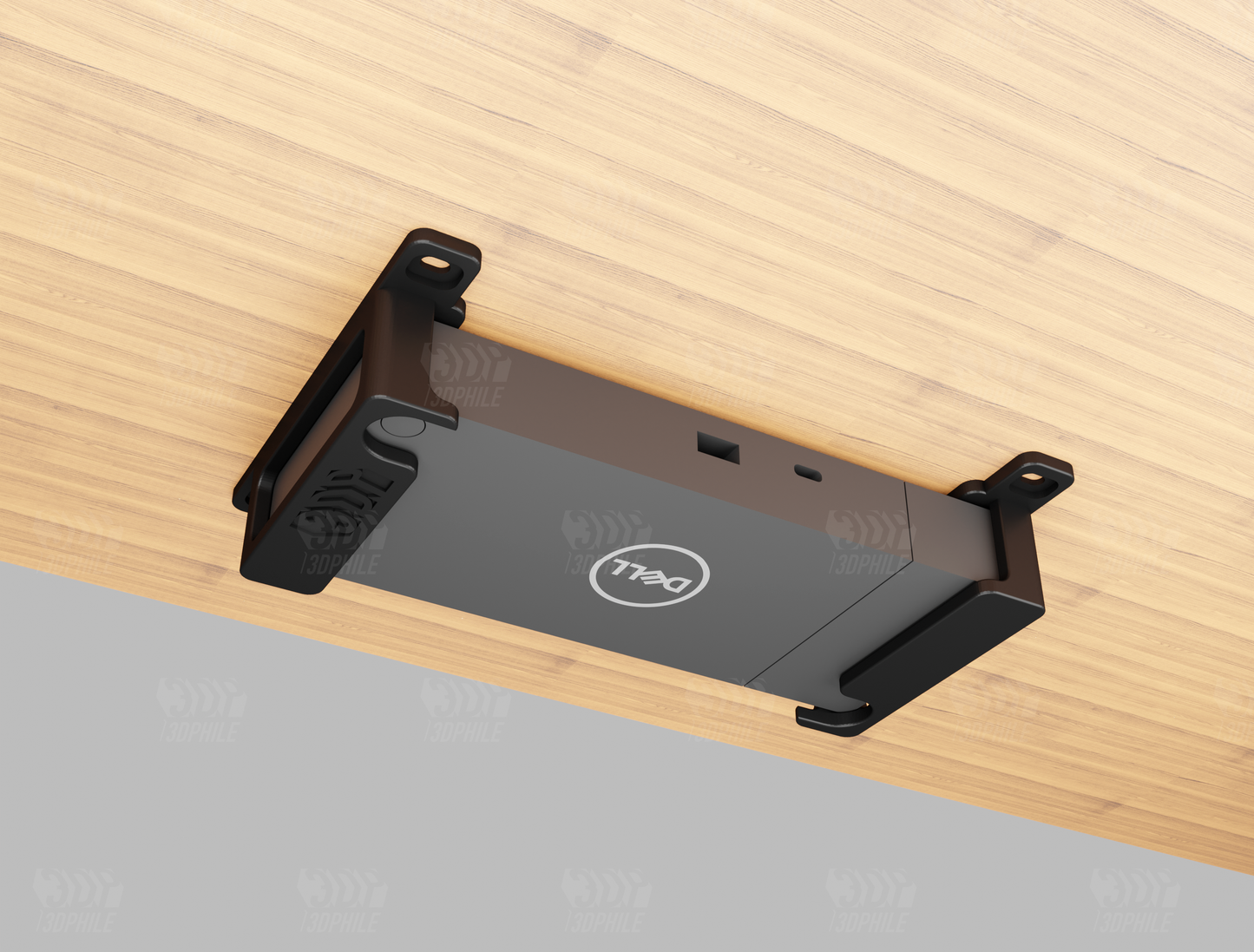 Dell WD19DCS dock under-desk mounting brackets