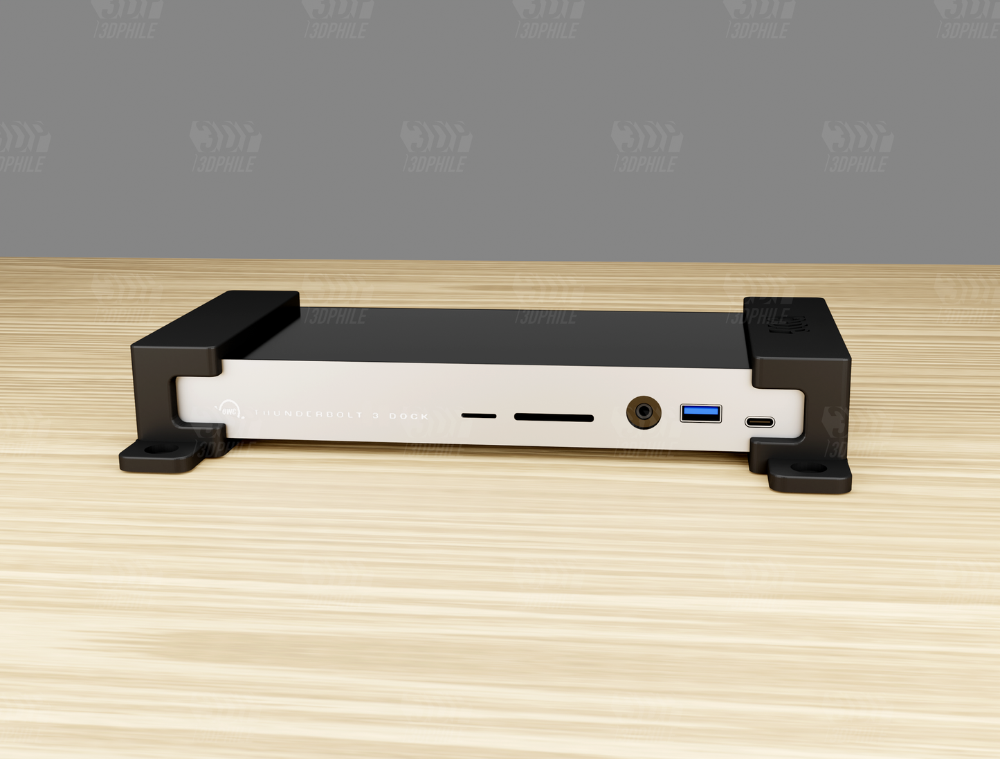 OWC 14-Port Thunderbolt dock mount under-desk mounting bracket