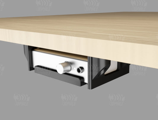 Schiit Magni 3 and Schiit Modi 3 under-desk mounting bracket