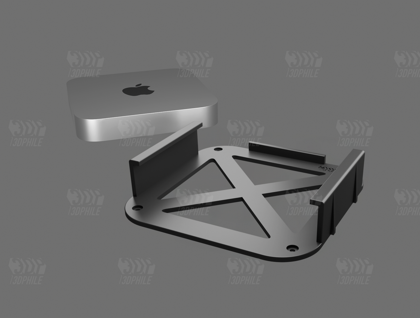 Apple Mac Mini mount Mac Mini under-desk mounting bracket