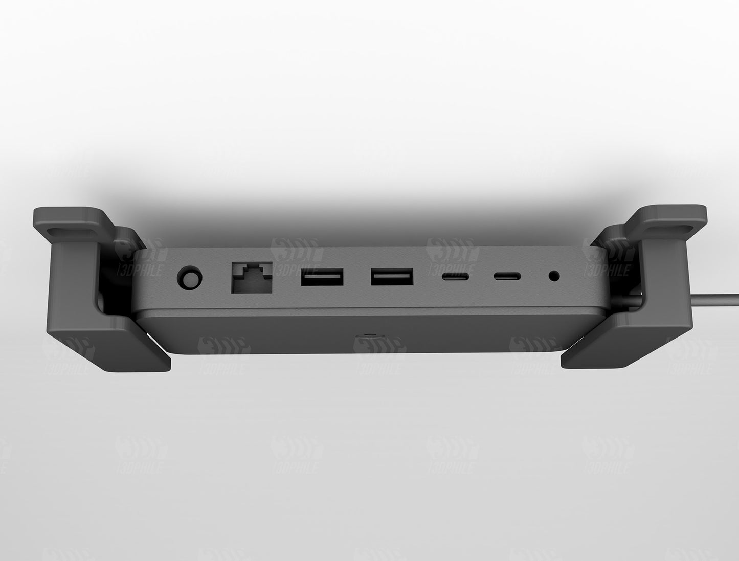 Microsoft Surface Thunderbolt 4 Dock under-desk mounting brackets