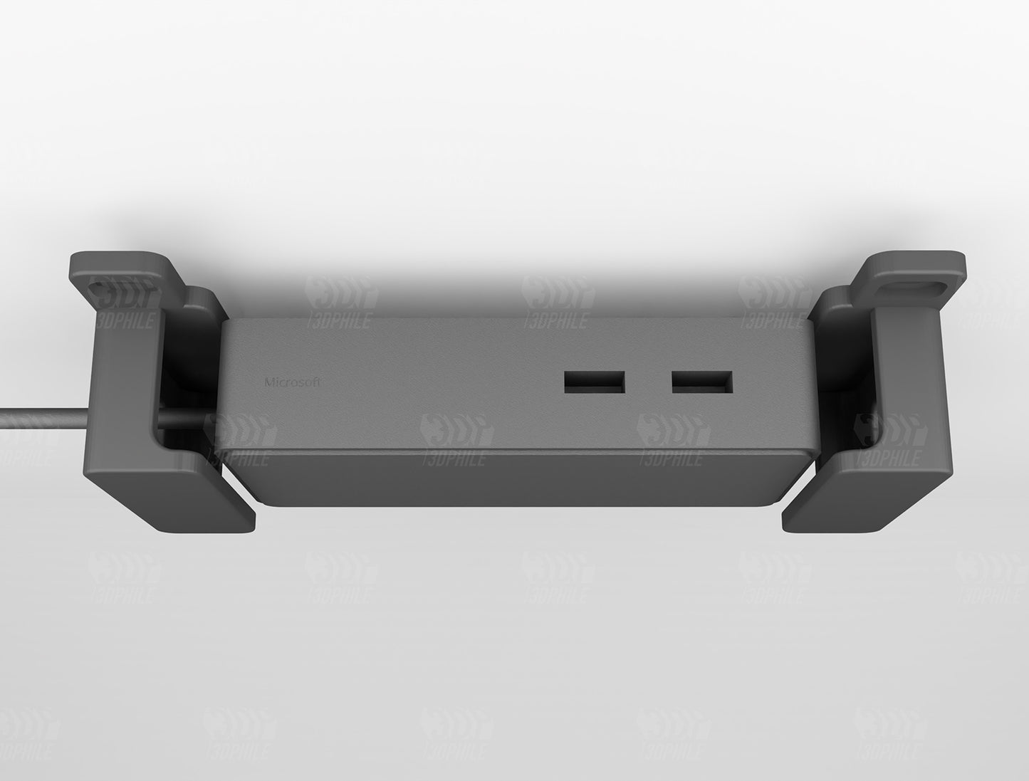 Microsoft Surface Dock 1 under-desk mounting brackets