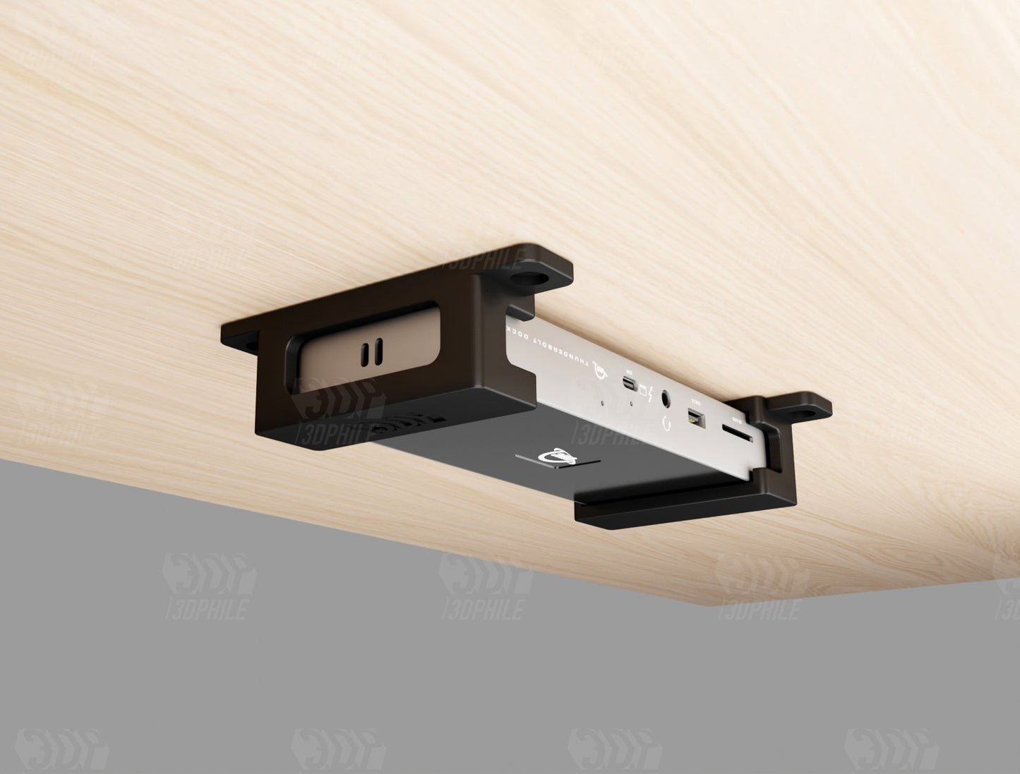 OWC OWCTB4DOCK 11-port Thunderbolt 4 dock mount under-desk mounting bracket