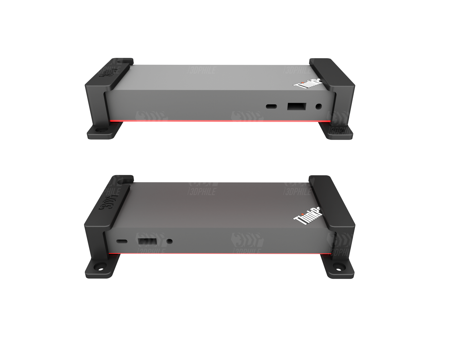 Lenovo ThinkPad Thunderbolt 3 dock under-desk mounting brackets