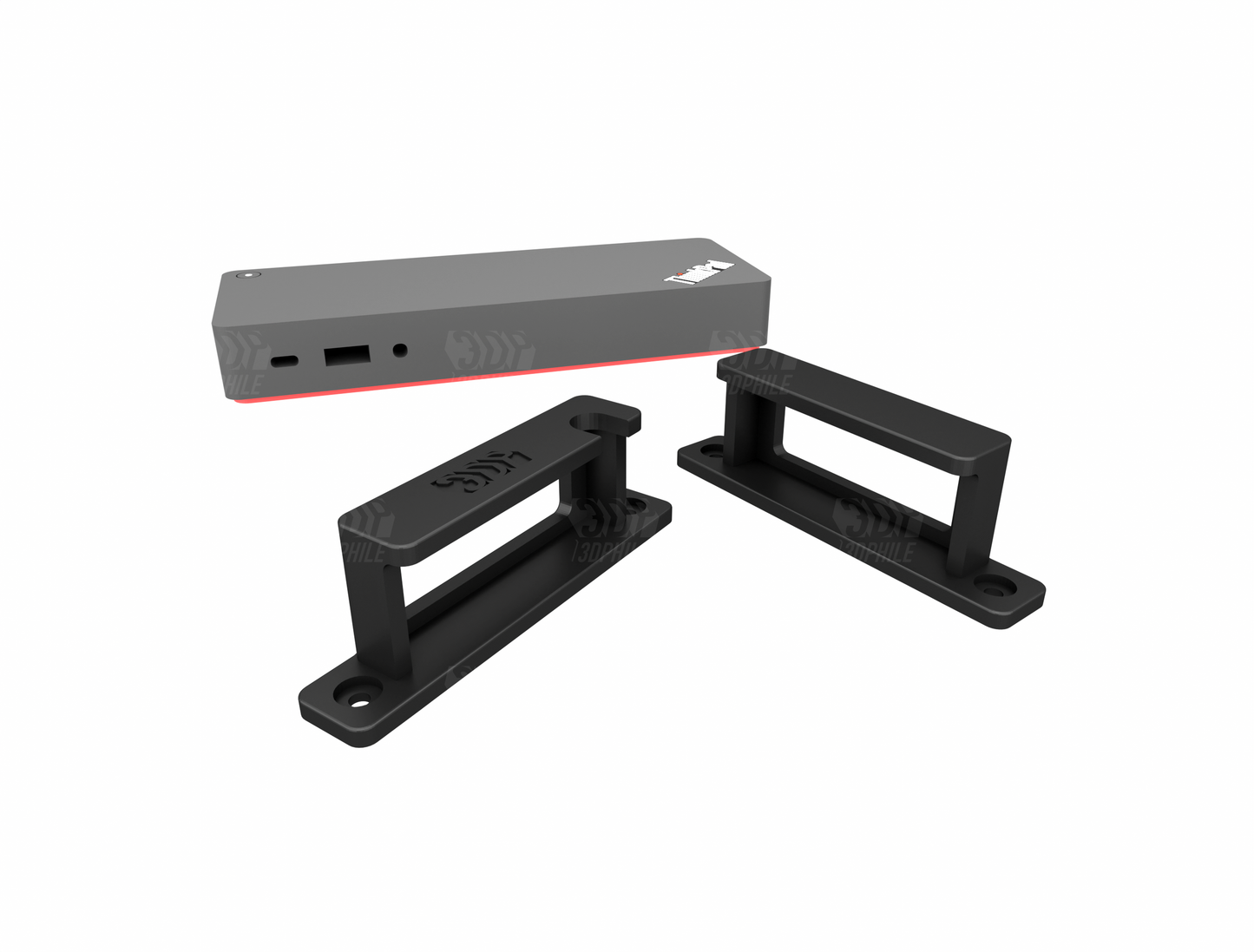 Lenovo ThinkPad Thunderbolt 3 dock under-desk mounting brackets