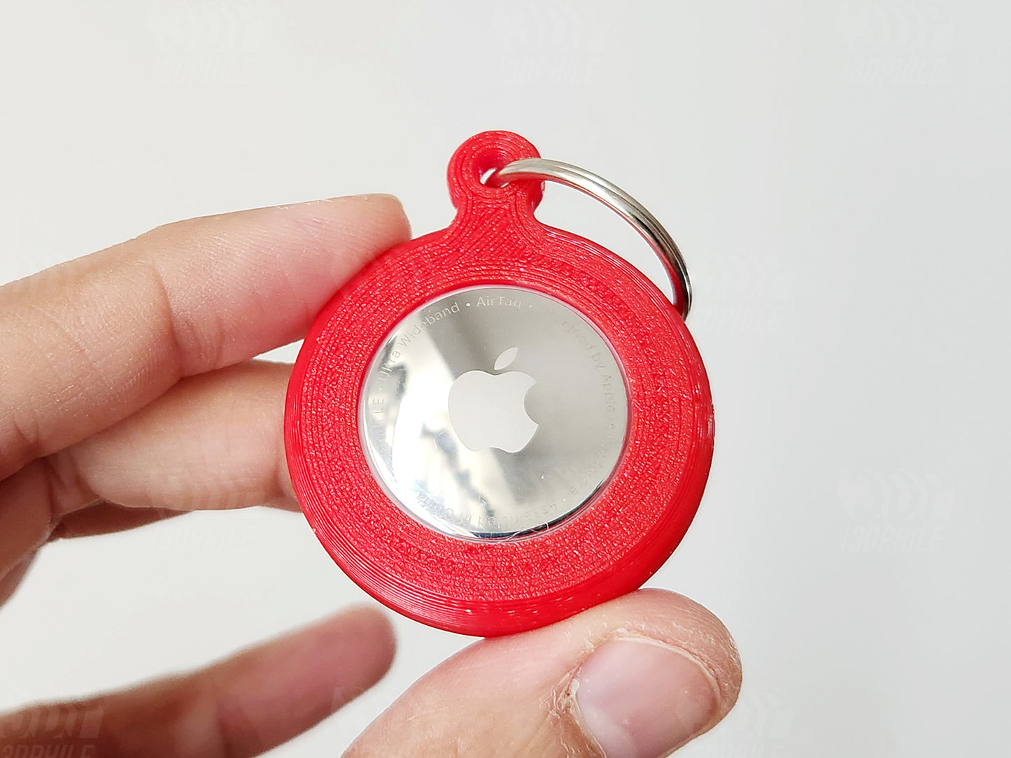 Apple AirTag keychain key ring holder