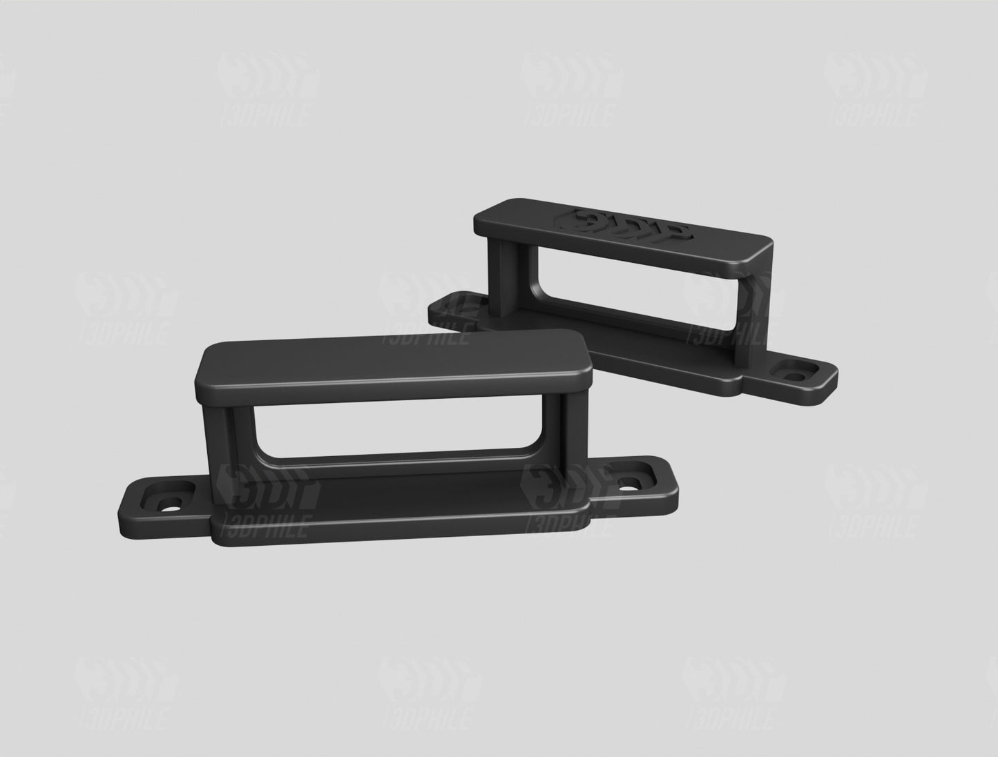 CalDigit Element 5 Hub dock under-desk mounting brackets