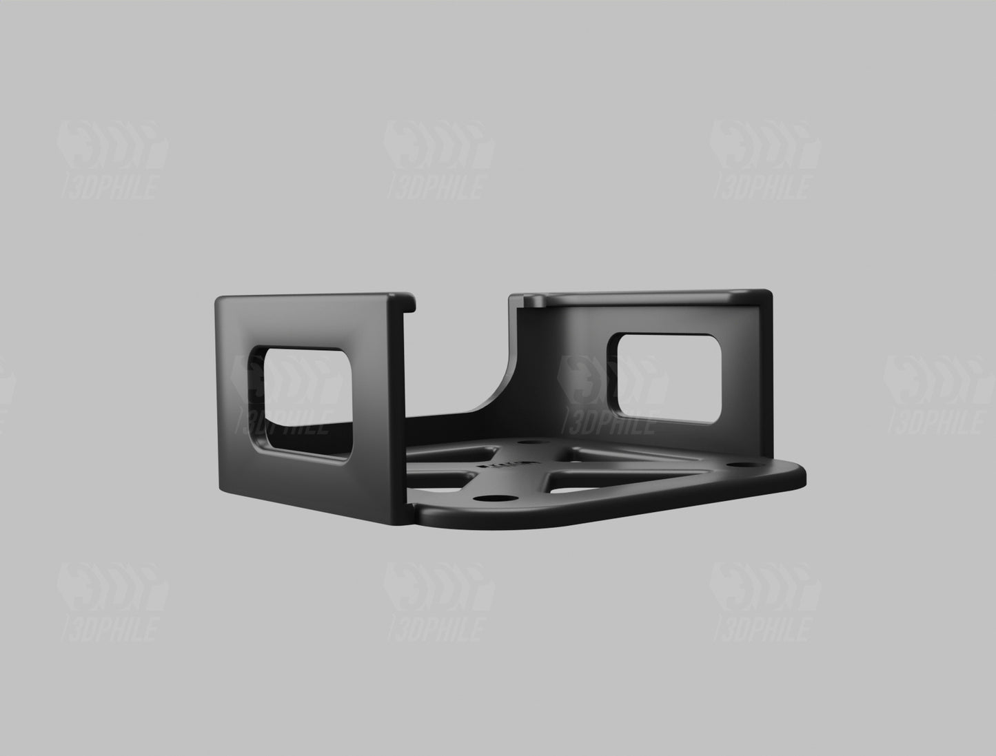 Apple Mac Mini M4 (2024) mount Mac Mini under-desk wall mount